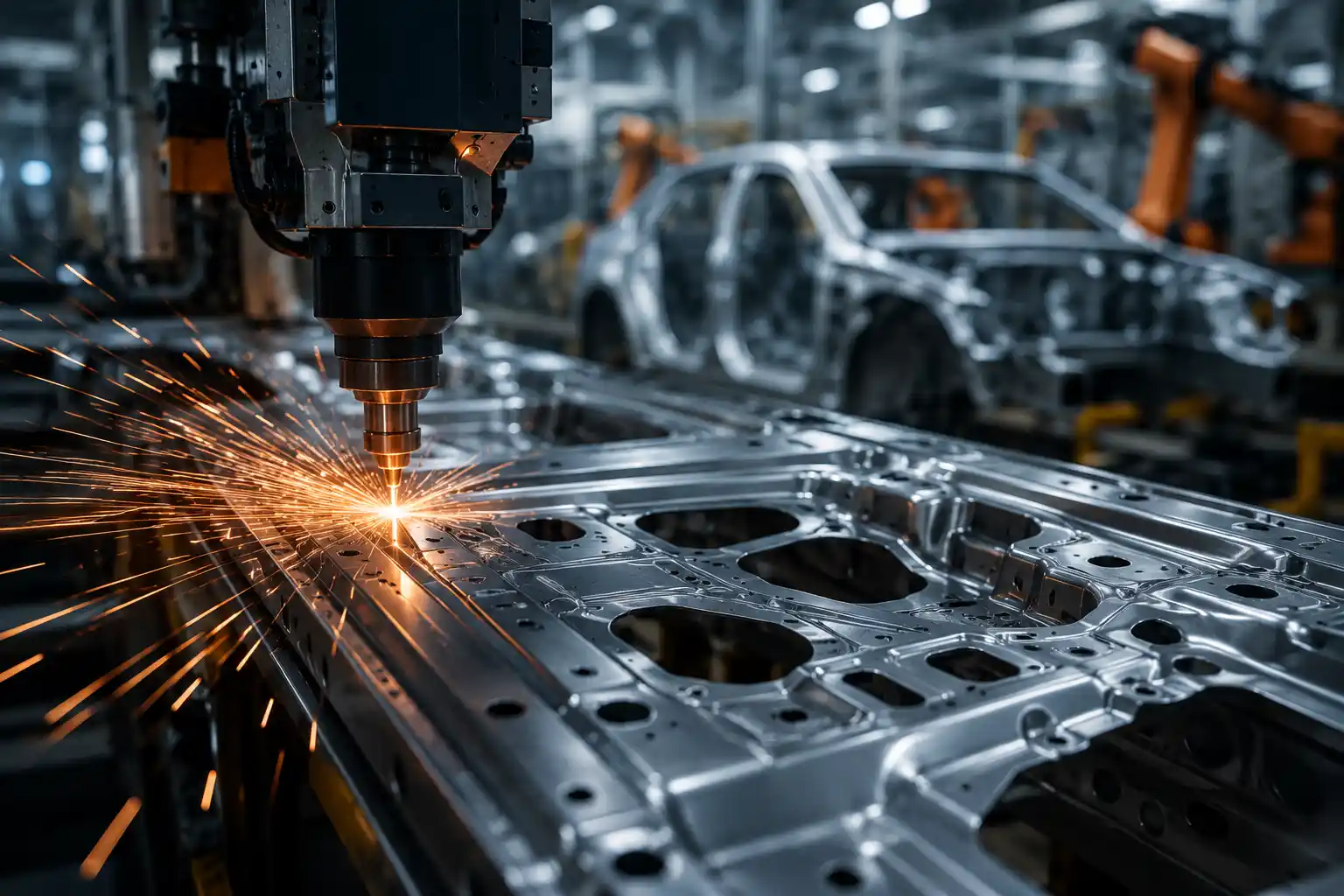 Laser marking for automotive components