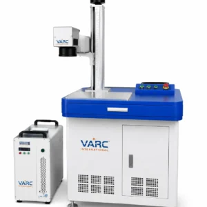UV laser marking machine for high-precision permanent marking on PVC, cables, electronic components, and plastic materials.