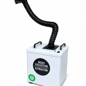 Dust Collector Extractor for industrial dust collection and filtration with 0.5 HP motor and MS construction.